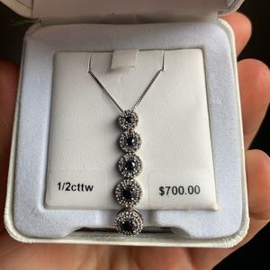 Black Diamond Necklace